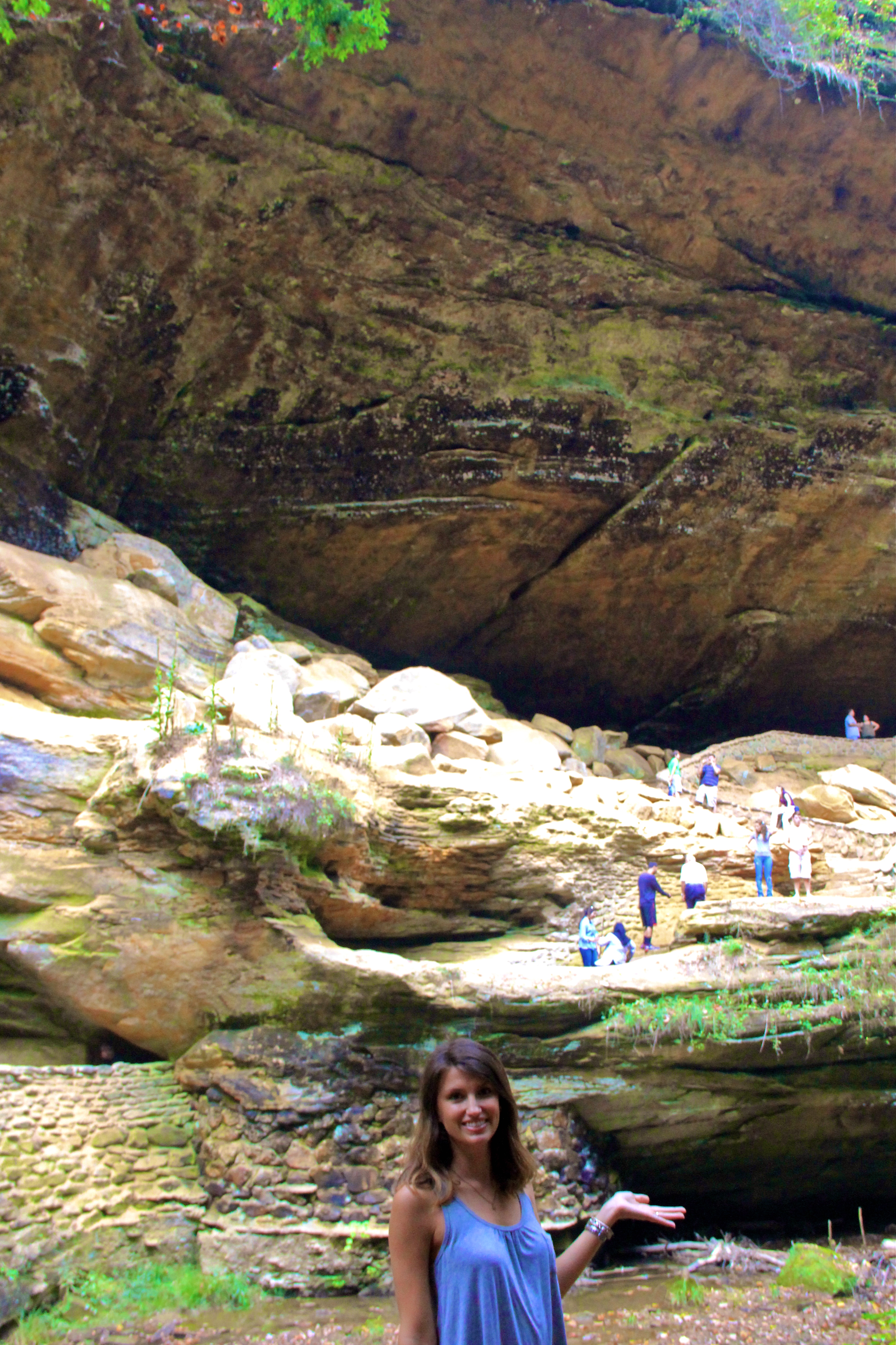 Old Man's Cave | girl about columbus