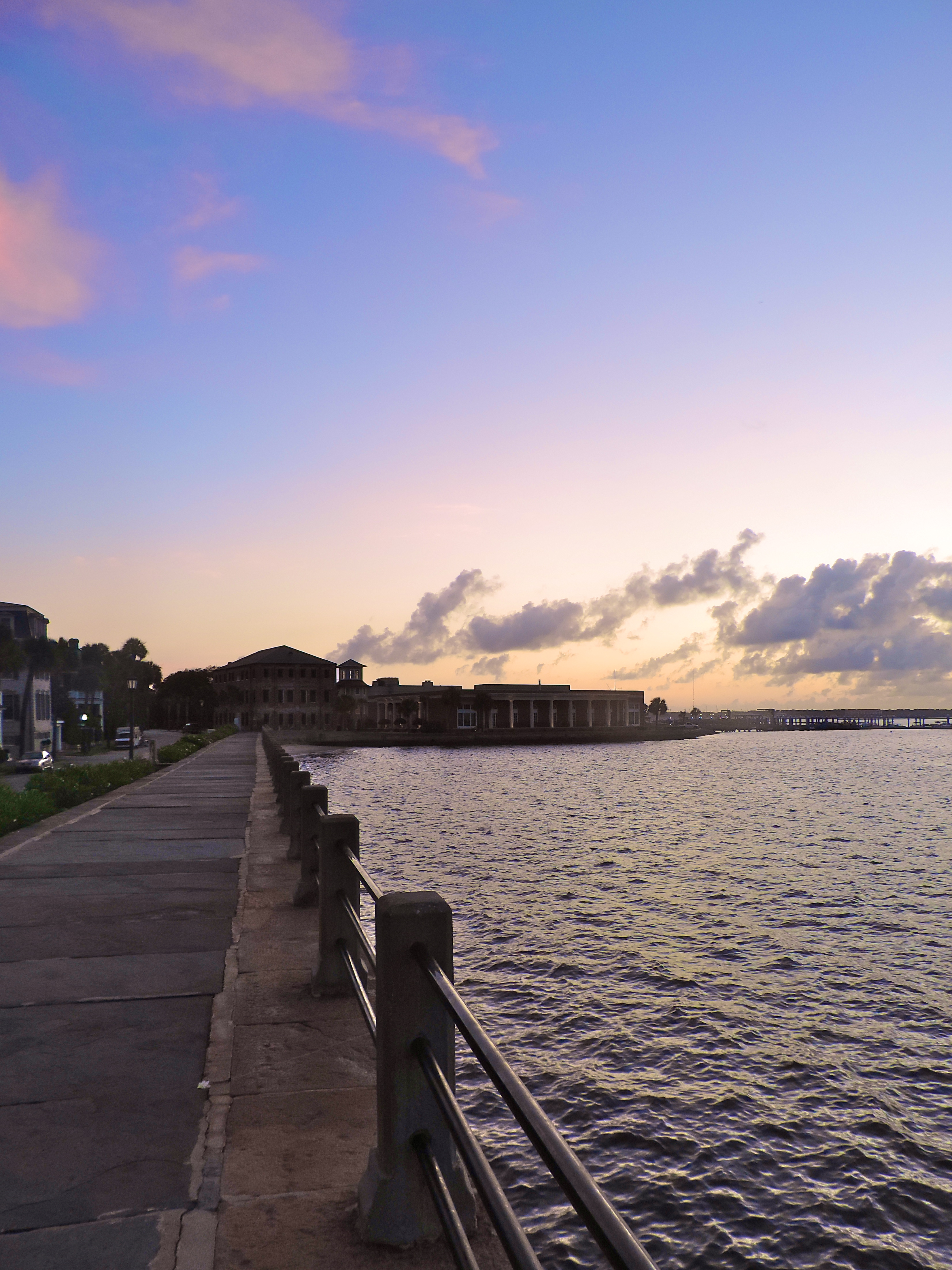 Sunrise at The Battery Charleston South Carolina