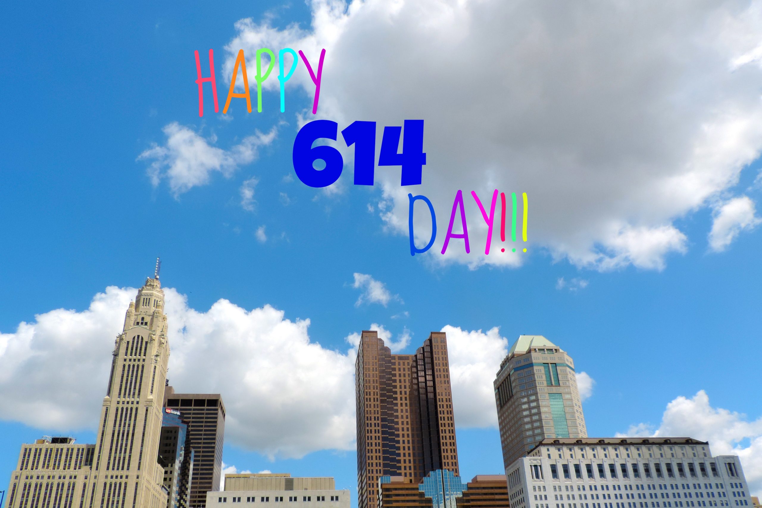 Happy 614 Day! girl about columbus