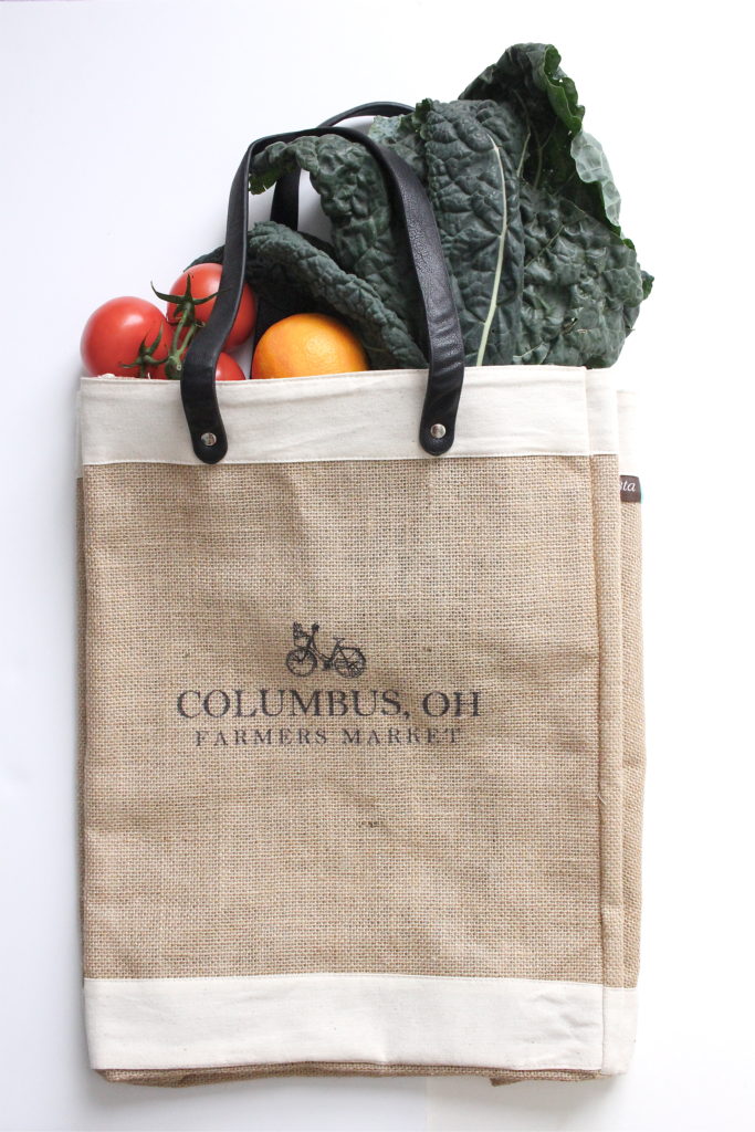 Columbus, Ohio Farmer's Market Bag | girl about columbus