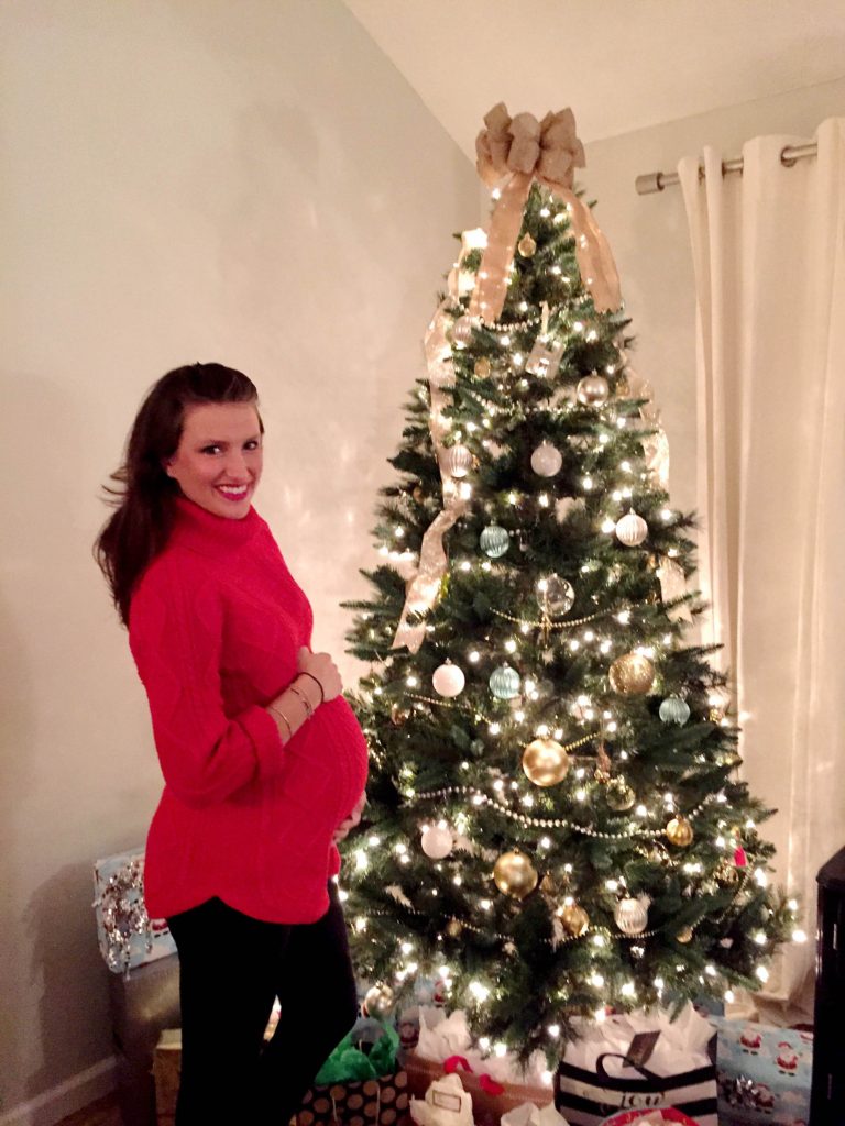baby-bump-christmas-party