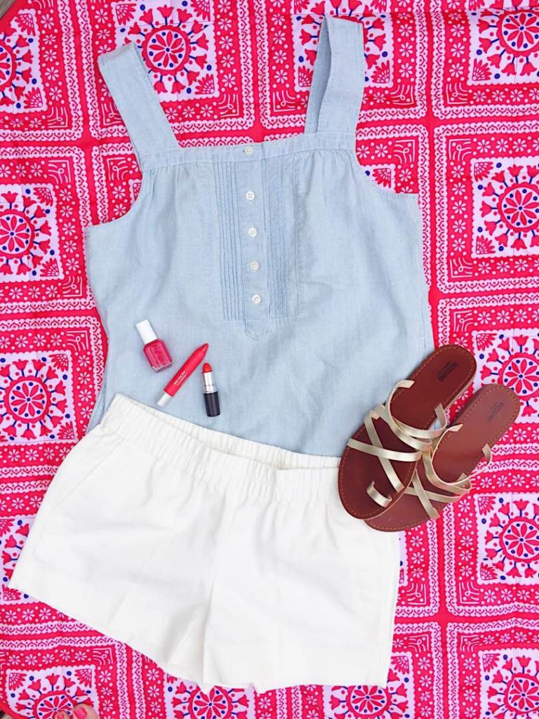 4th of July outfit // girl about columbus