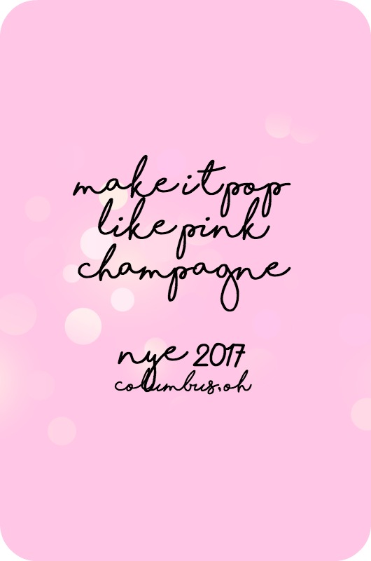 make it pop like pink champagne