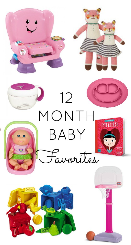 12 month baby favorites // girl about columbus