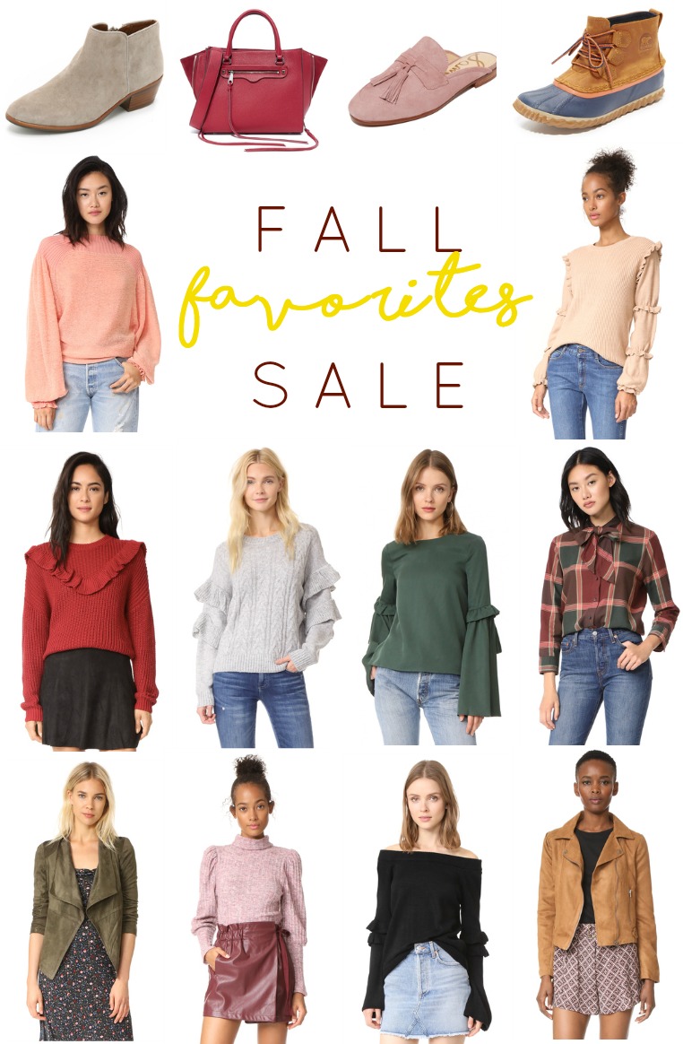 Fall Favorites Sale