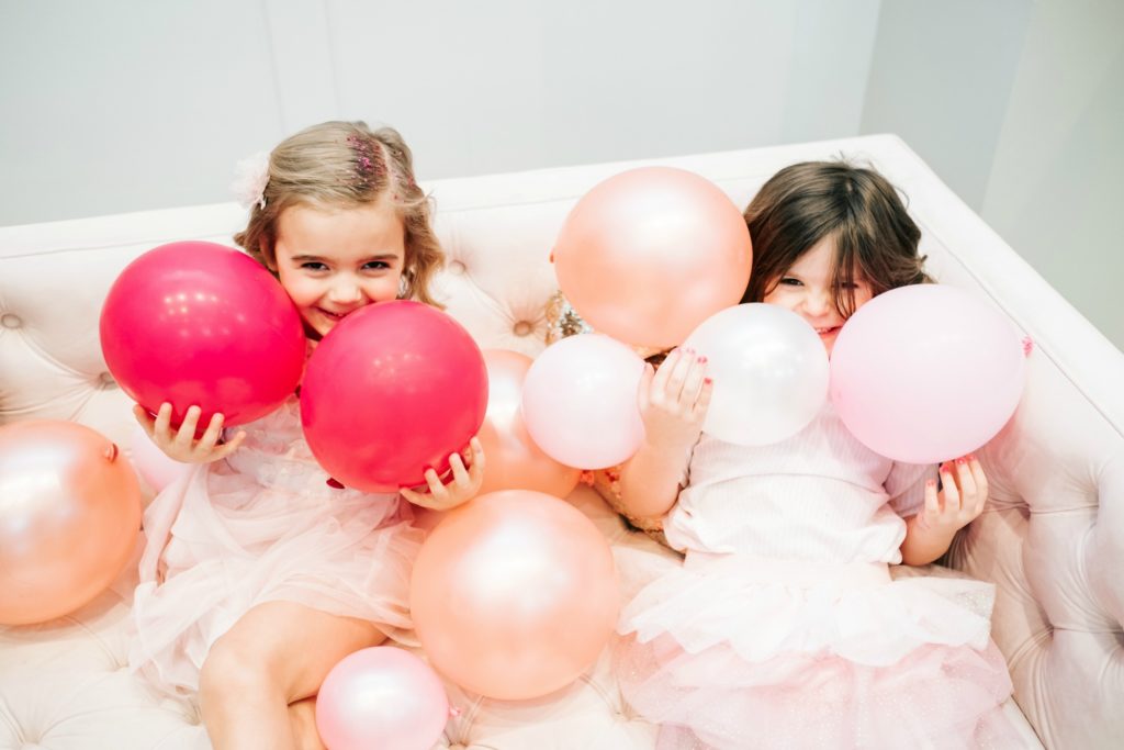 Galentine's Day Party for Girls balloons