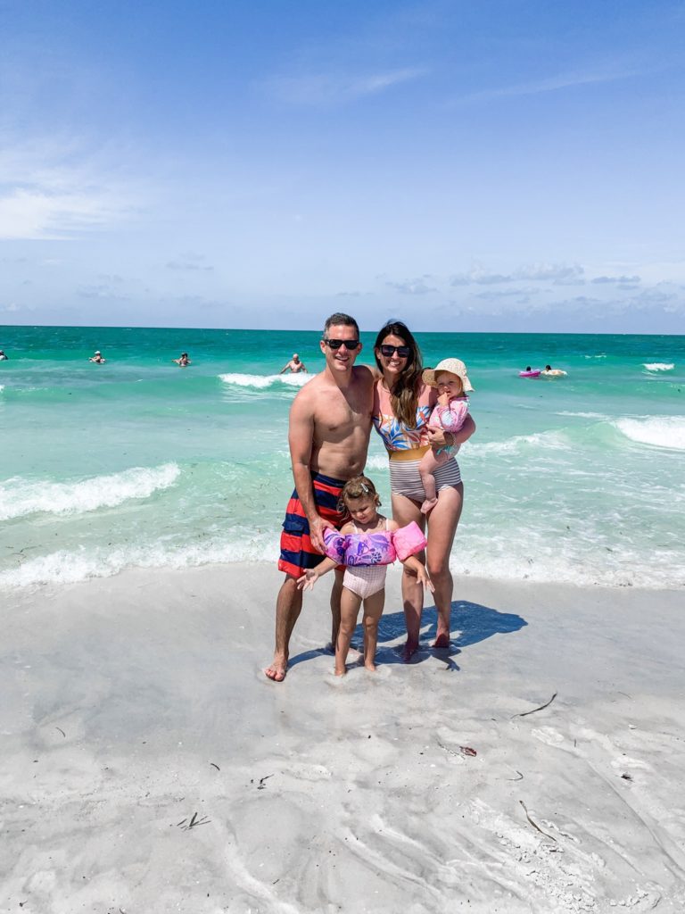 Our Anna Maria Island Family Vacation - girl about columbus