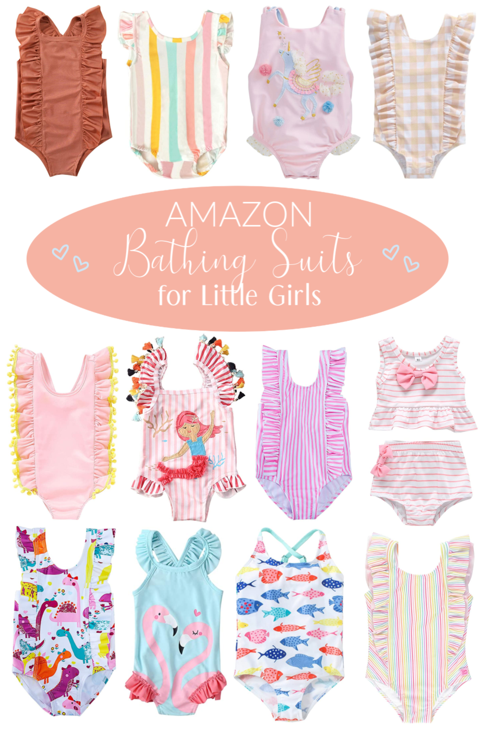 Amazon Finds: Little Girls’ Bathing Suits