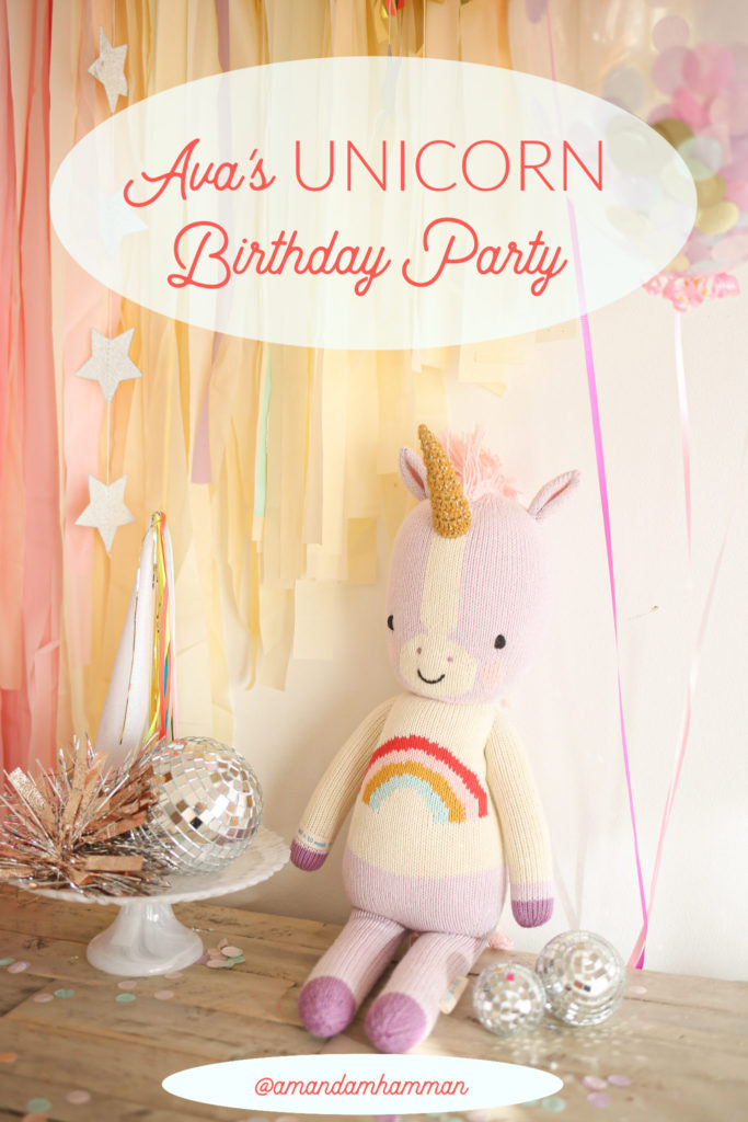 unicorn birthday party ideas and inspiration