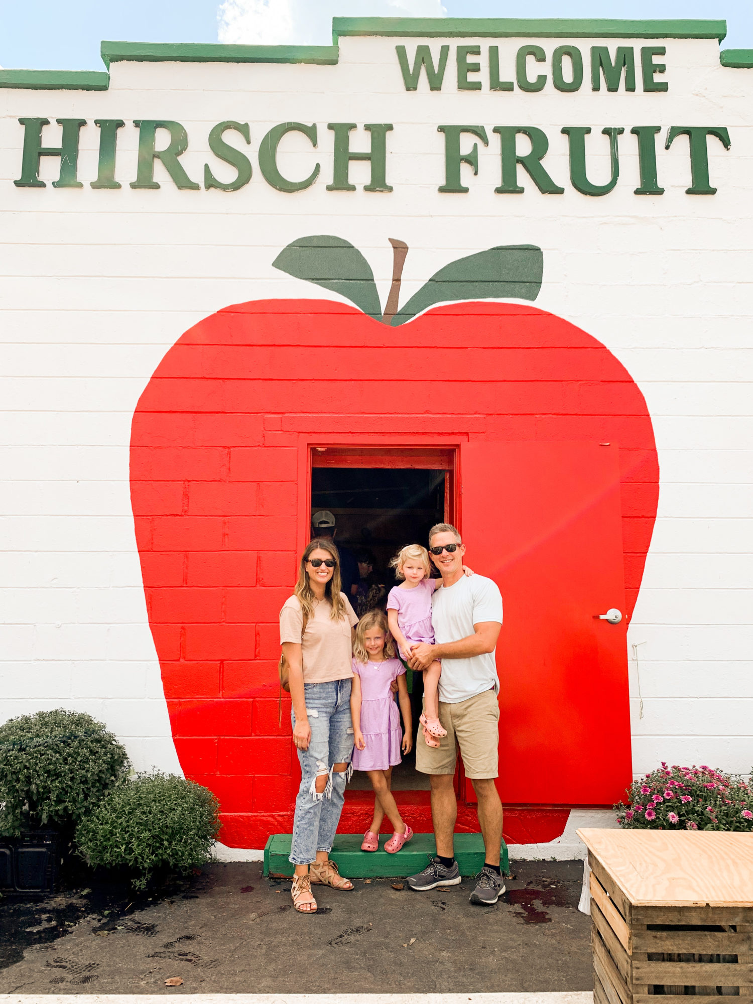 Picking Apples at Hirsch Fruit Farm