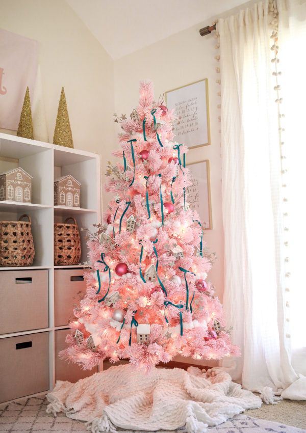 Our Pink Christmas Tree