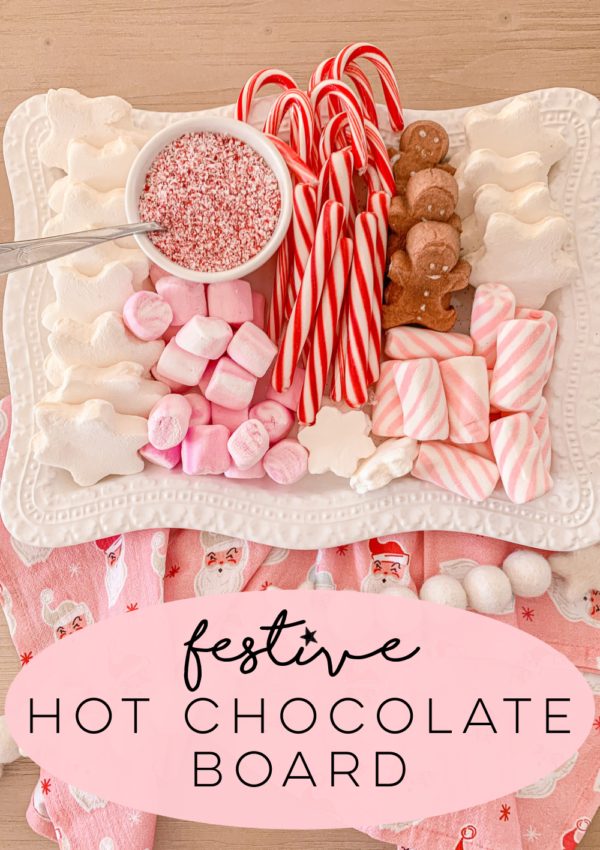 Festive Hot Chocolate Board Idea
