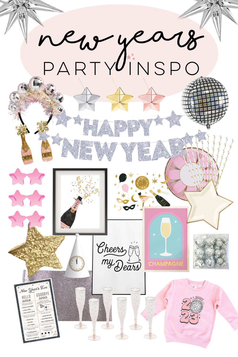 Girly New Year’s Eve Party Inspiration