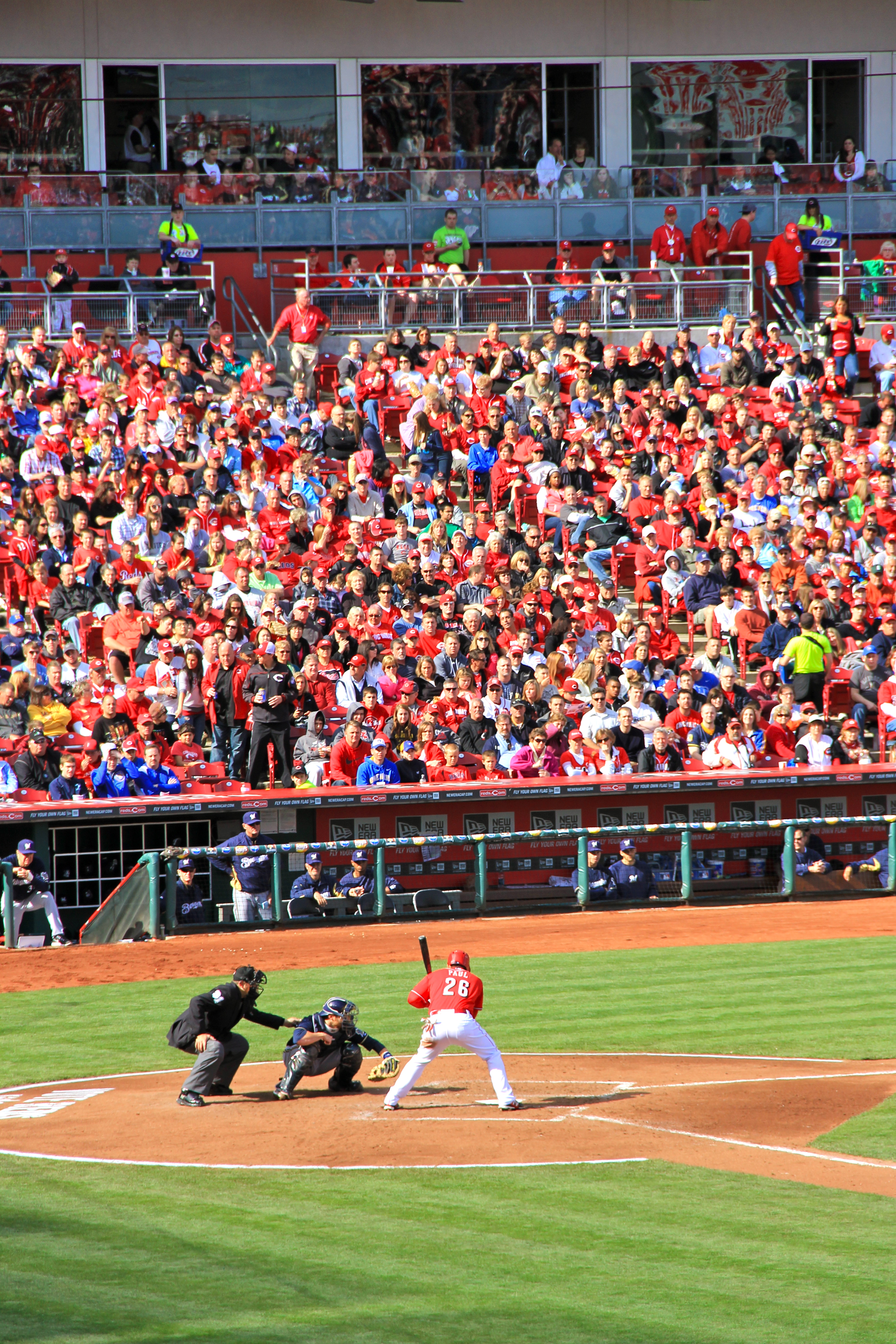 Travel: Cincinnati Reds Game - amanda hamman - let's make