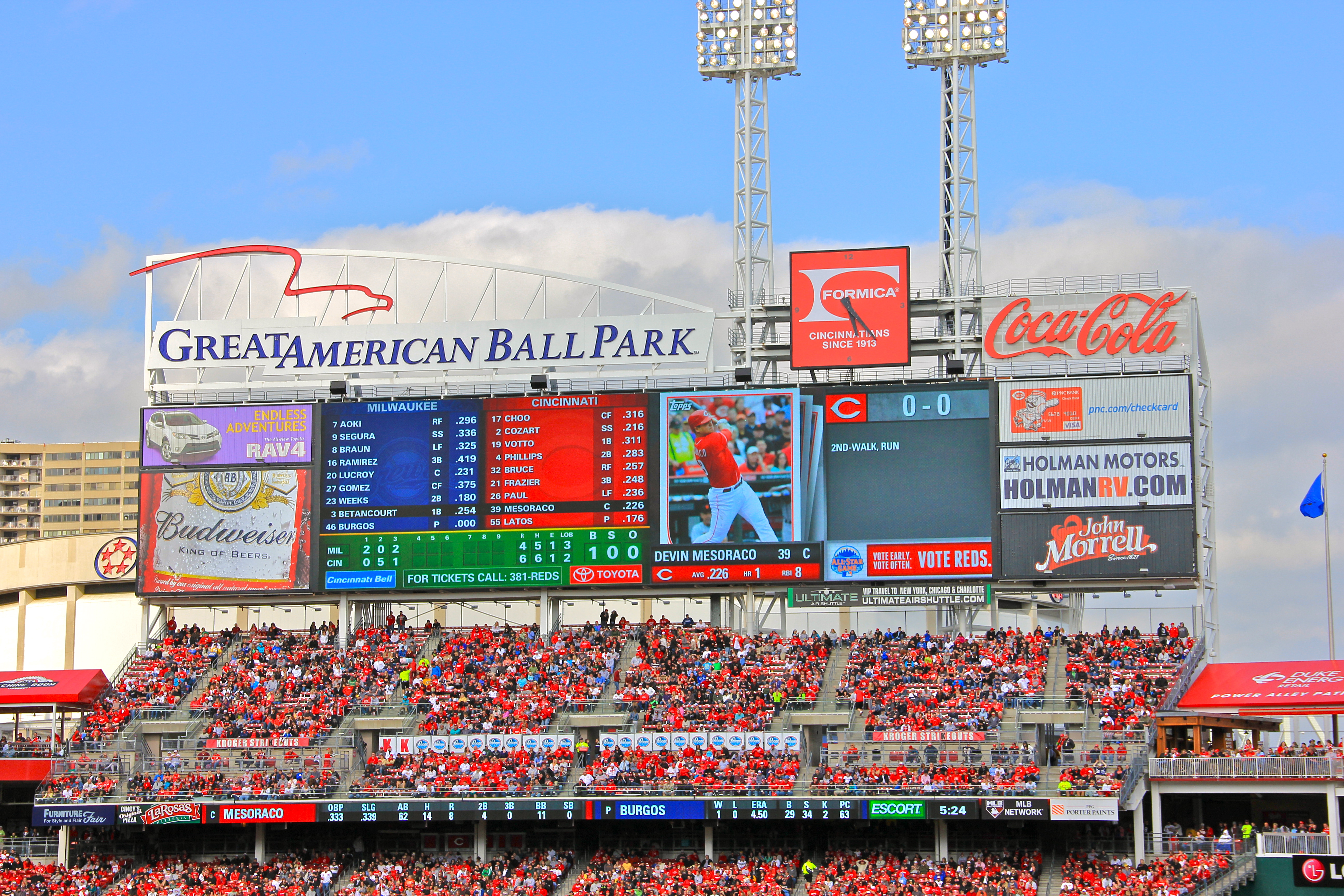 Travel: Cincinnati Reds Game - amanda hamman - let's make