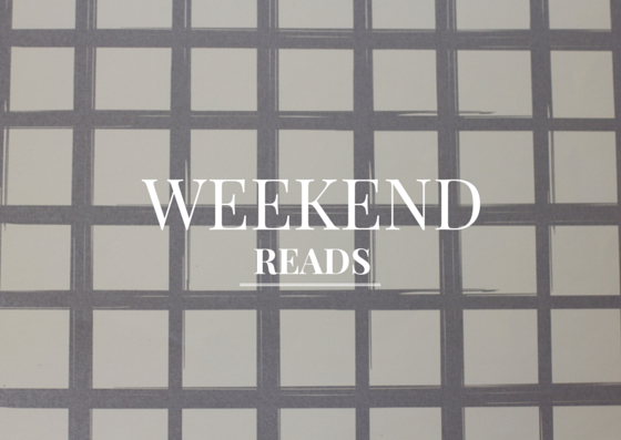 Weekend Reads | girl about columbus