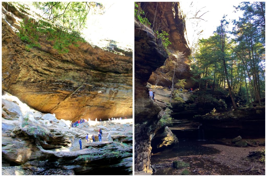Old Man's Cave | Hocking Hills | girl about columbus
