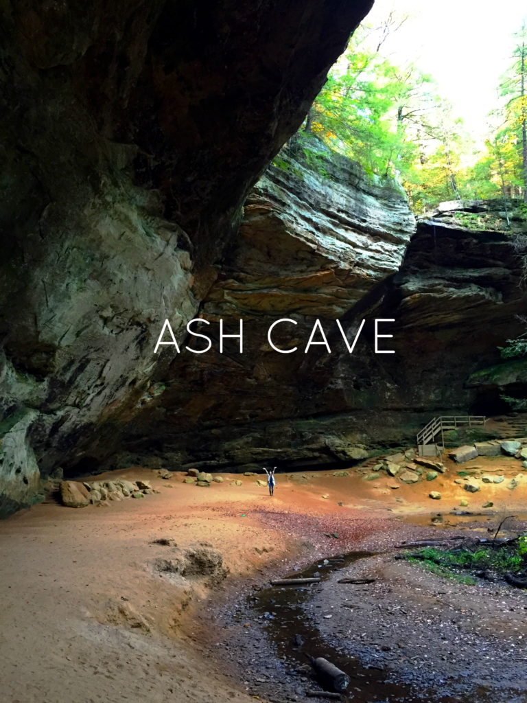 Ash Cave Hocking Hills | girl about columbus