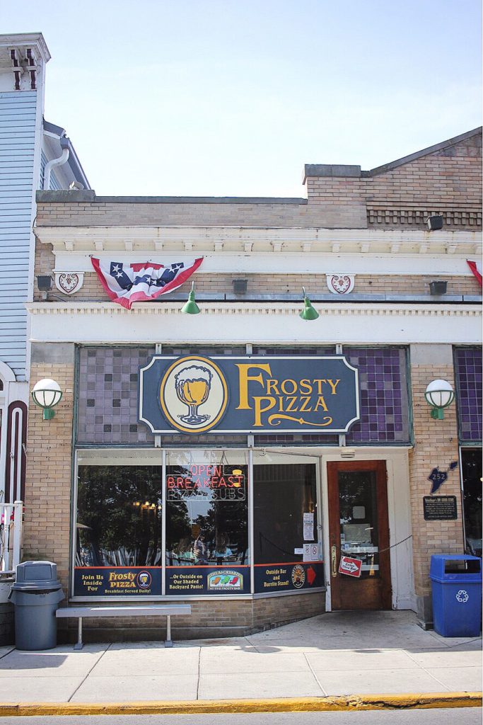 frosty's pizza put in bay