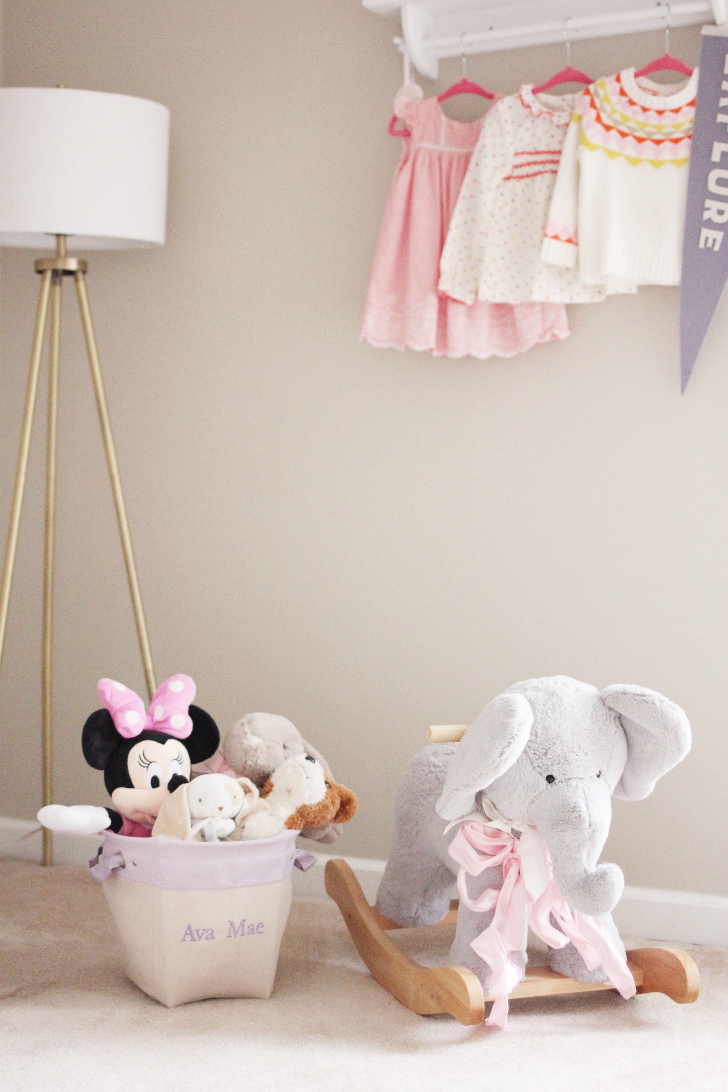 how to safely style your nursery // girl about columbus