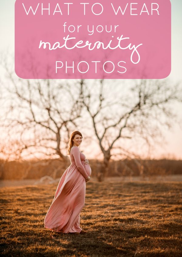 What to Wear for Your Maternity Photos / girl about columbus
