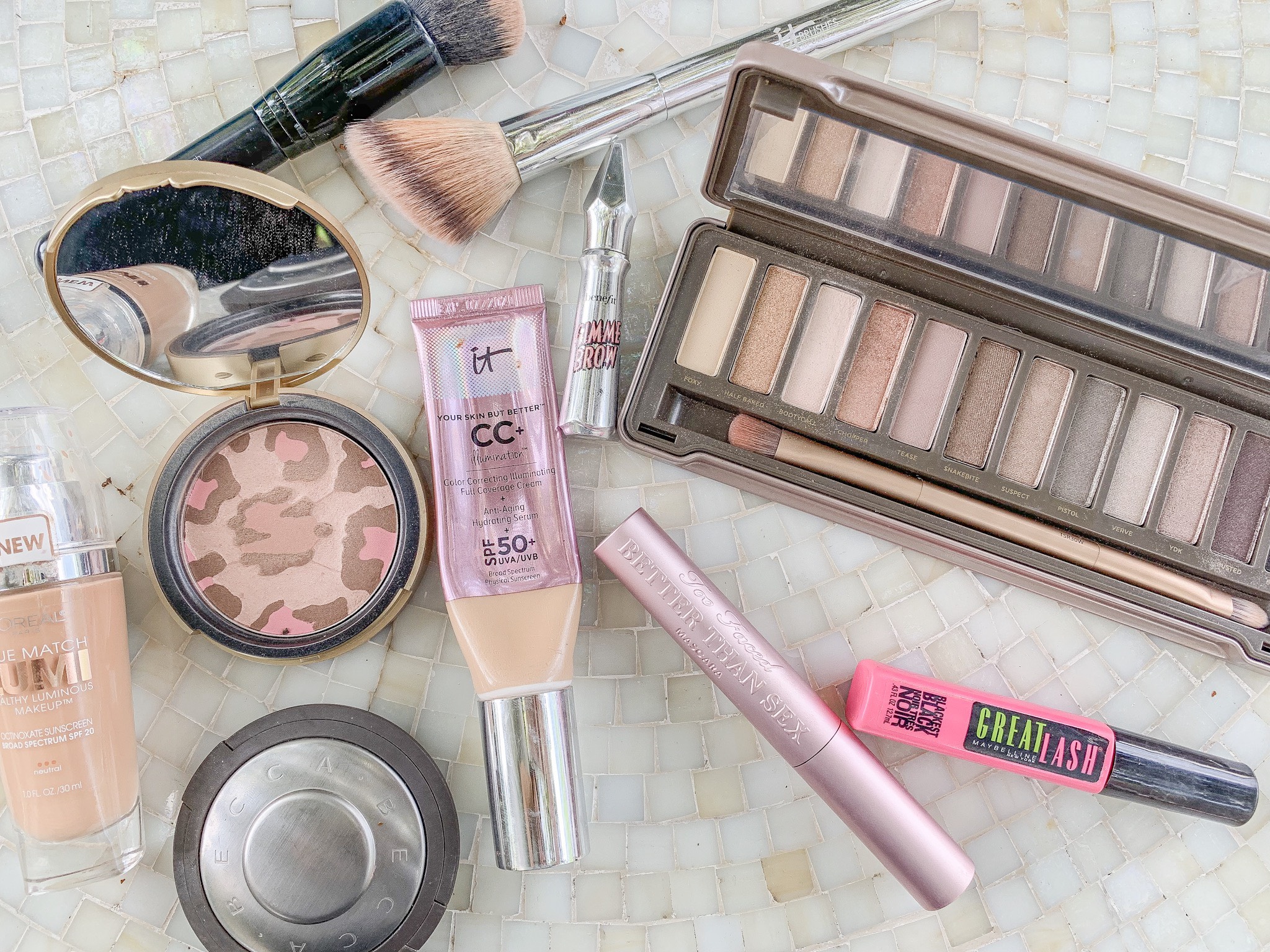 Current Makeup Routine - amanda party + home
