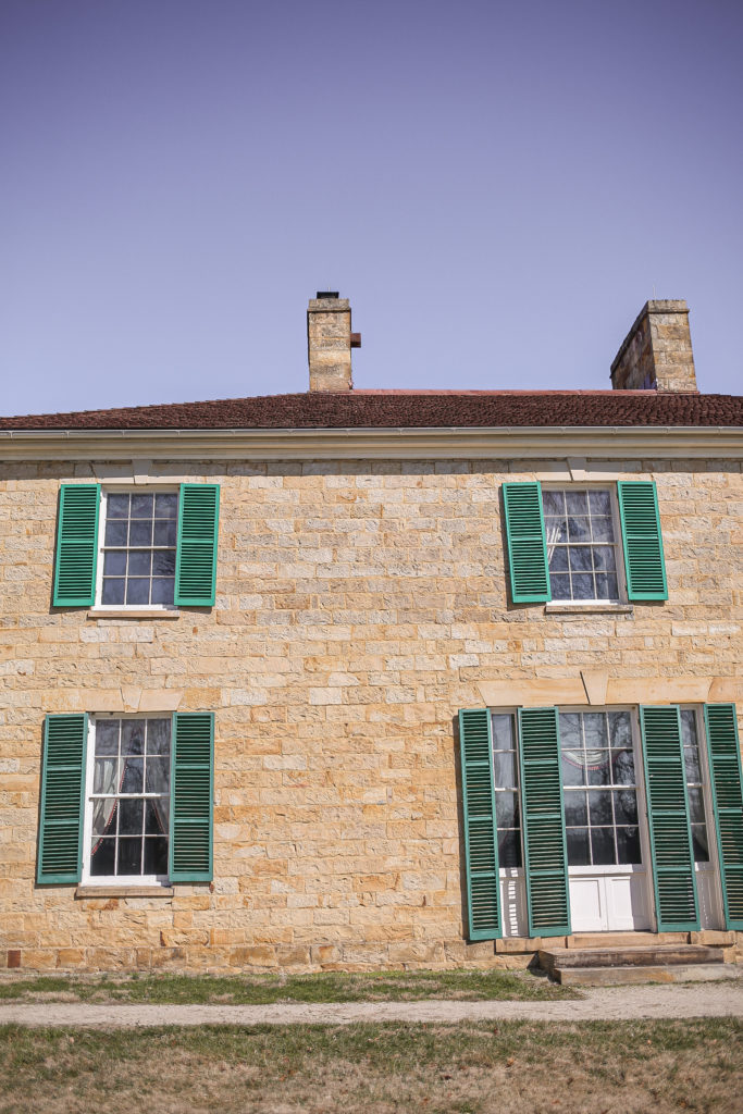 historic adena mansion exterior in chillicothe ohio