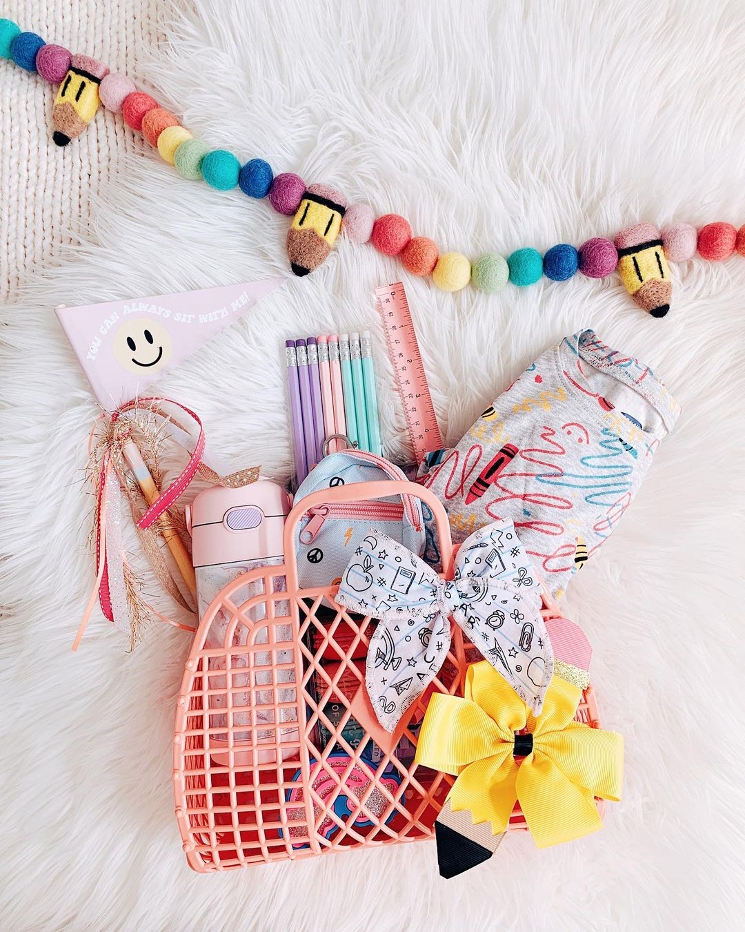 Adorable Back to School Baskets! - amanda party + home