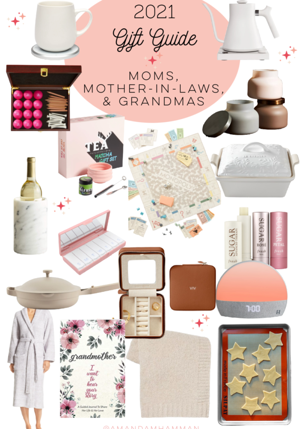 Gift Guide for Mothers, Mother-in-Laws, & Grandmas