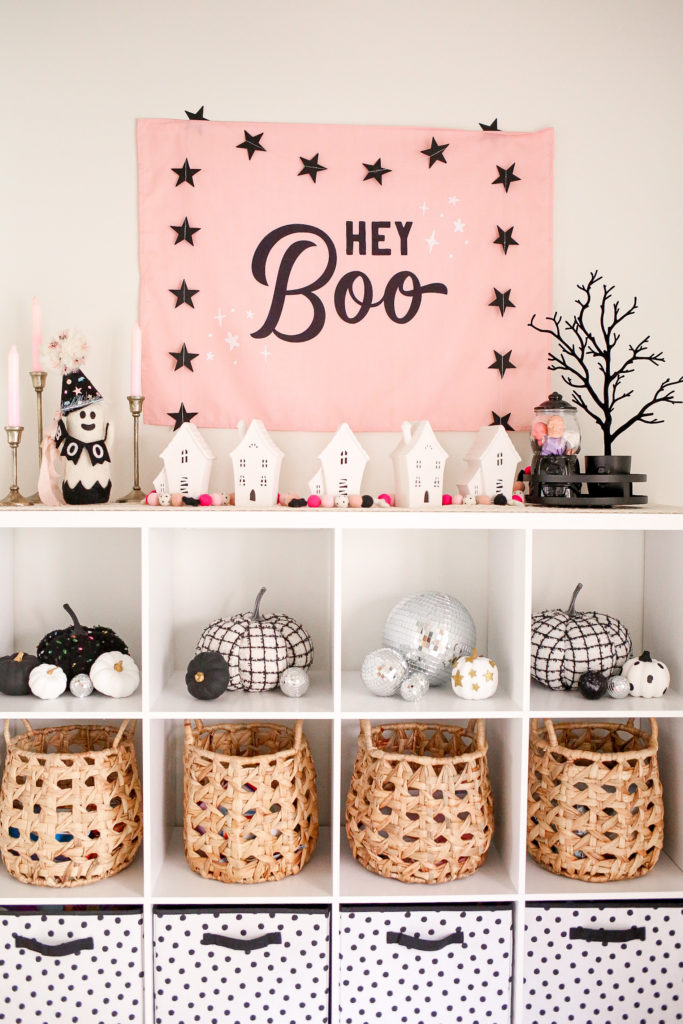 playroom storage for halloween