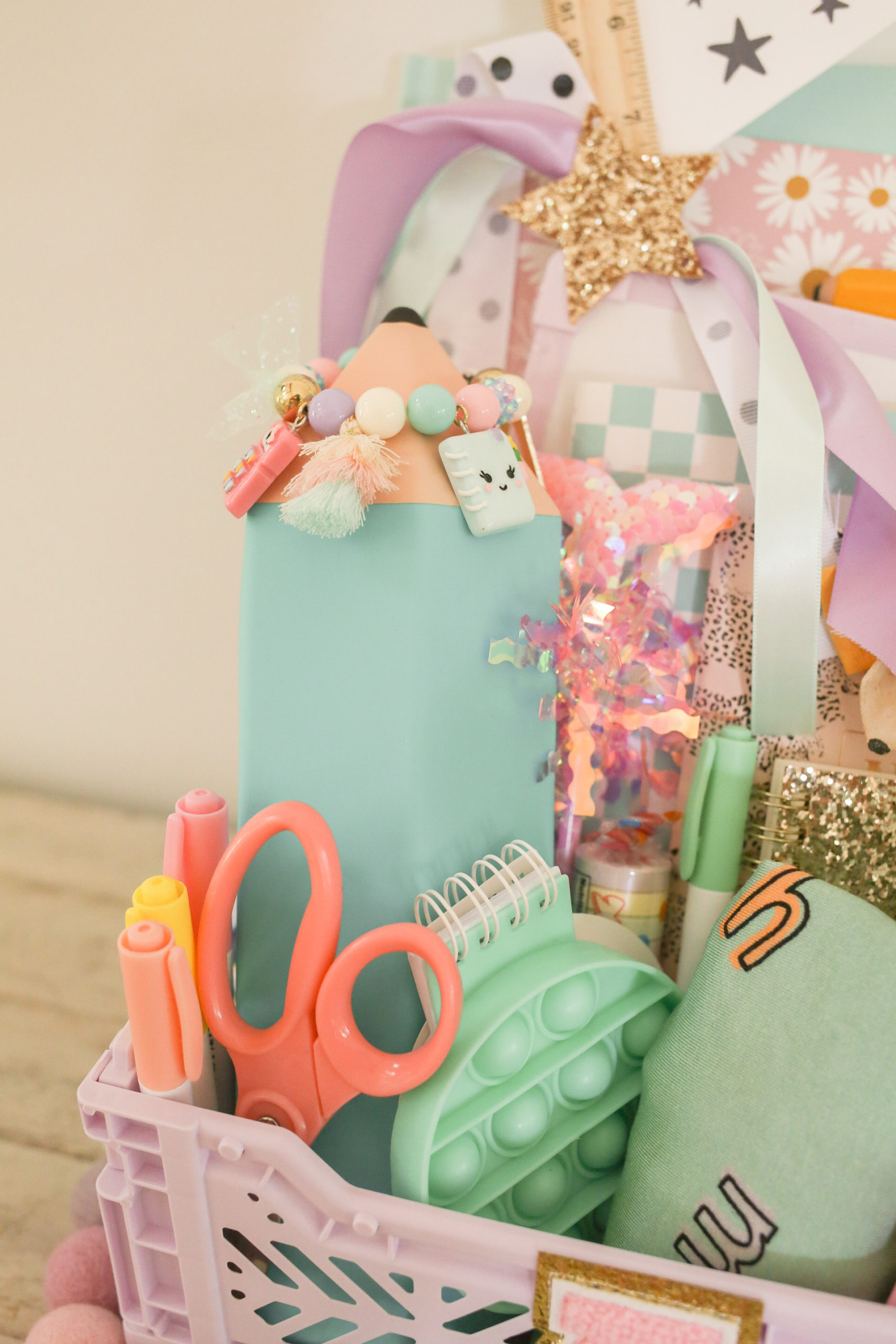 Back to School Baskets - amanda party + home