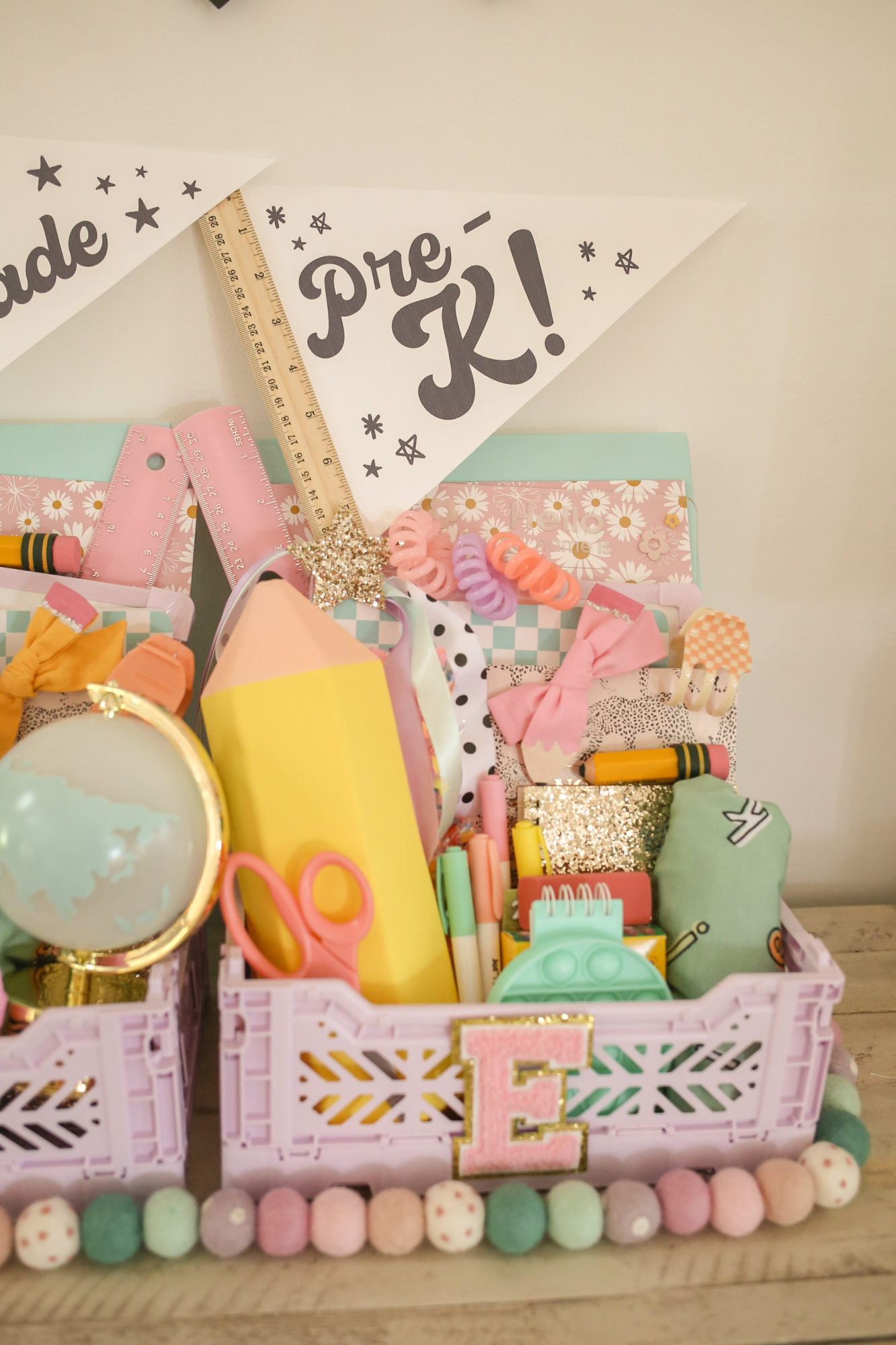 Back to School Baskets - amanda party + home