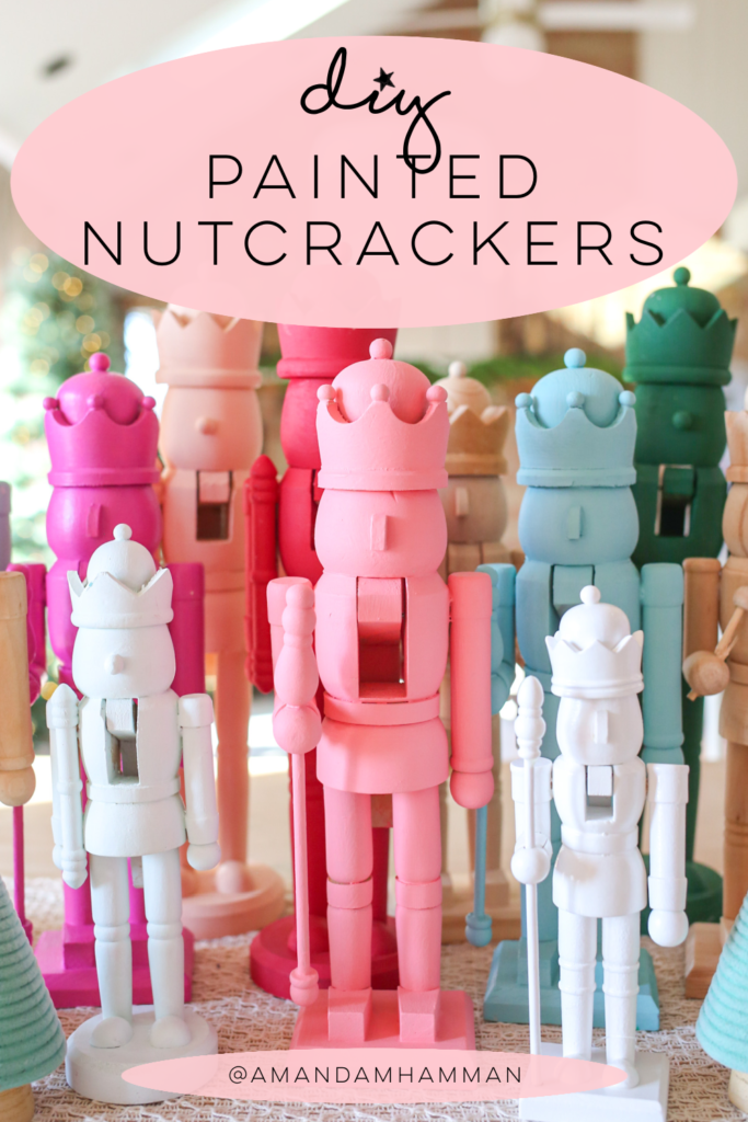 diy painted nutcrackers