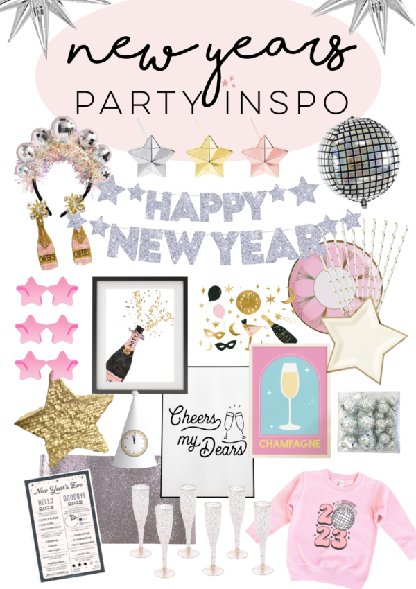Girly New Year’s Eve Party Inspiration