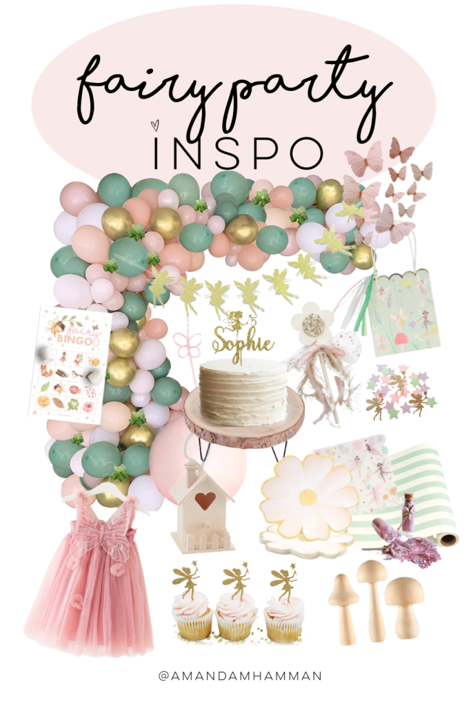 fairy birthday party theme