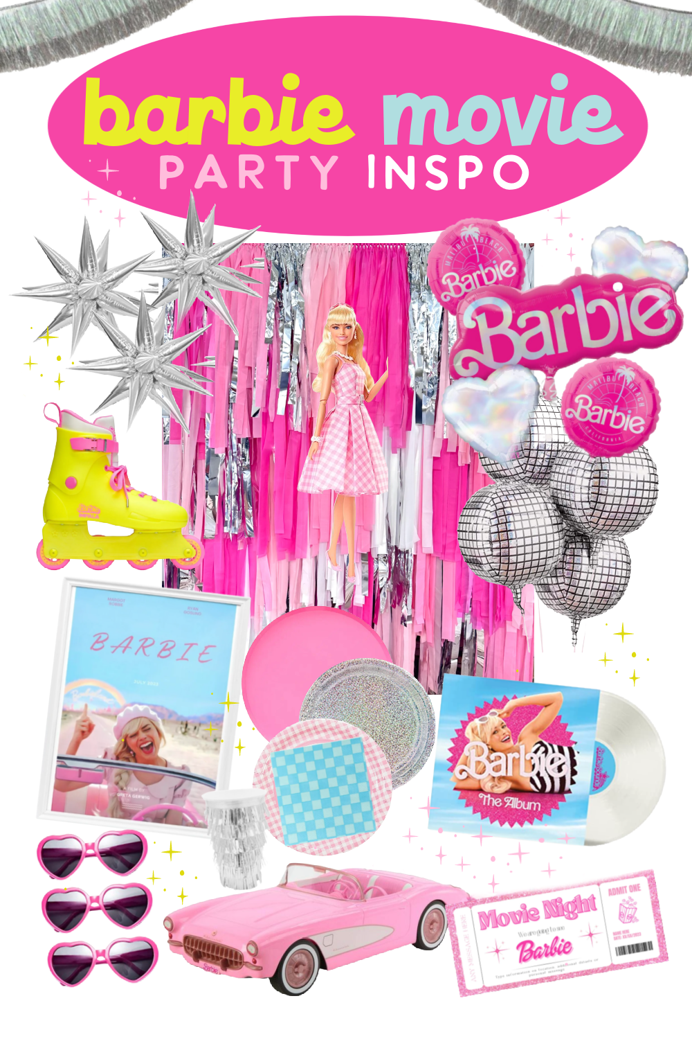 Barbie Movie Party - amanda party + home