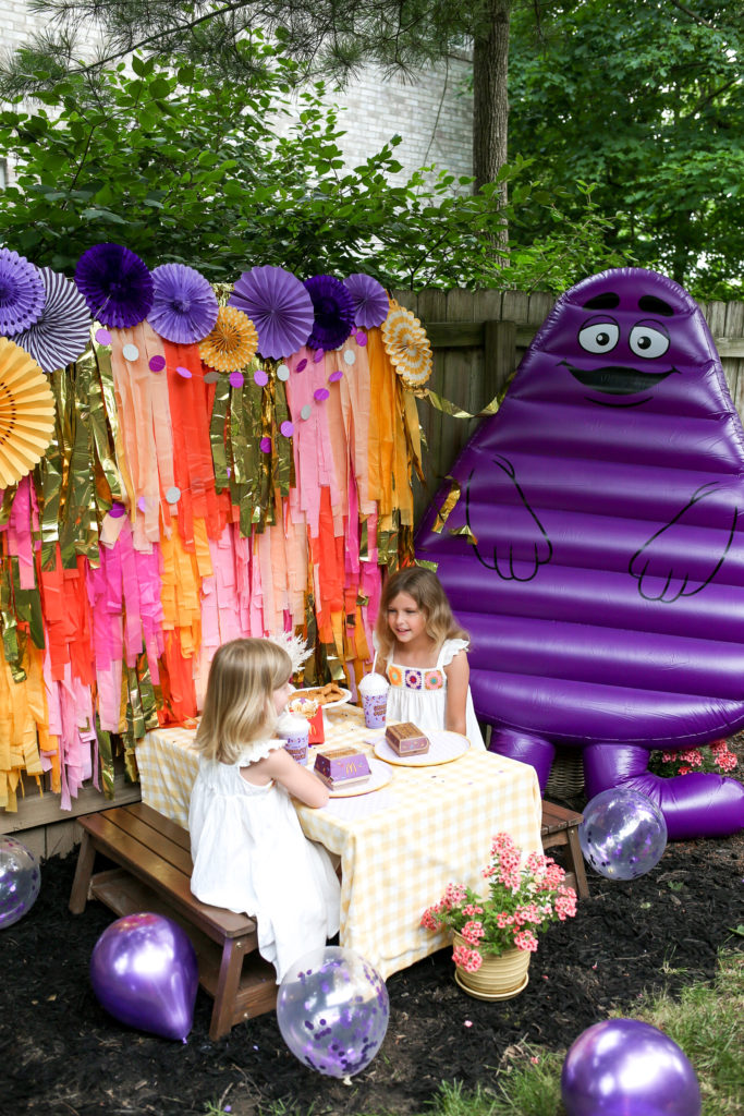 McDonald's Grimace Birthday Meal and Shake