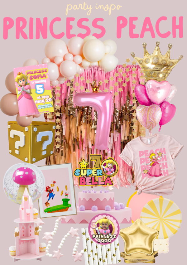 Princess Peach Birthday Party