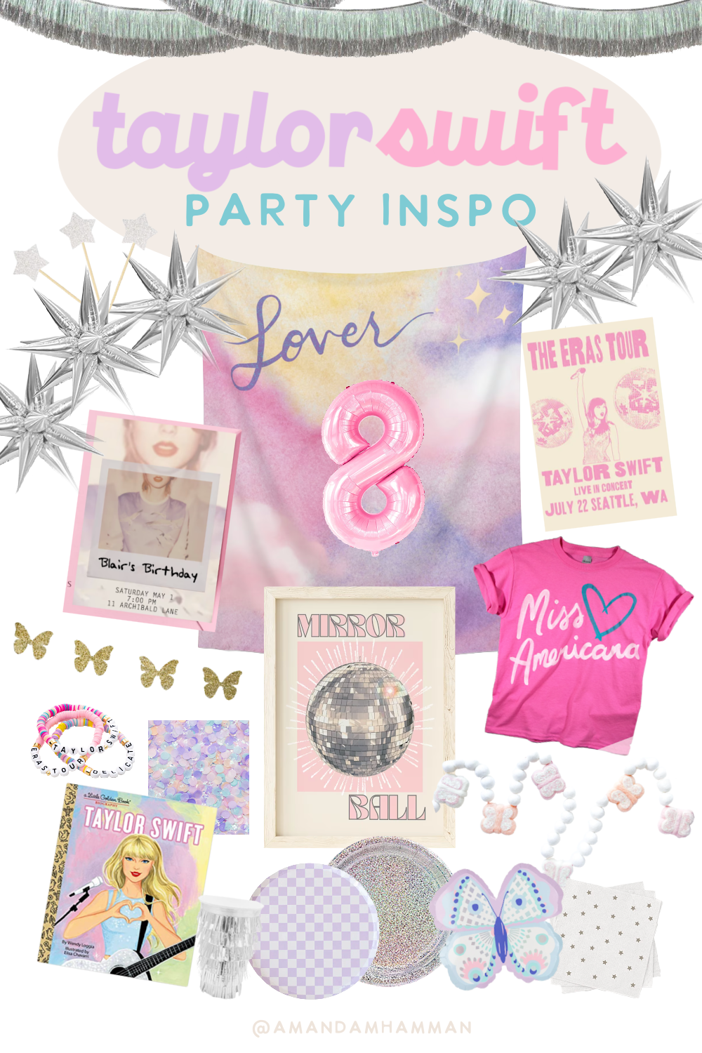 The cutest Taylor Swift themed party favors