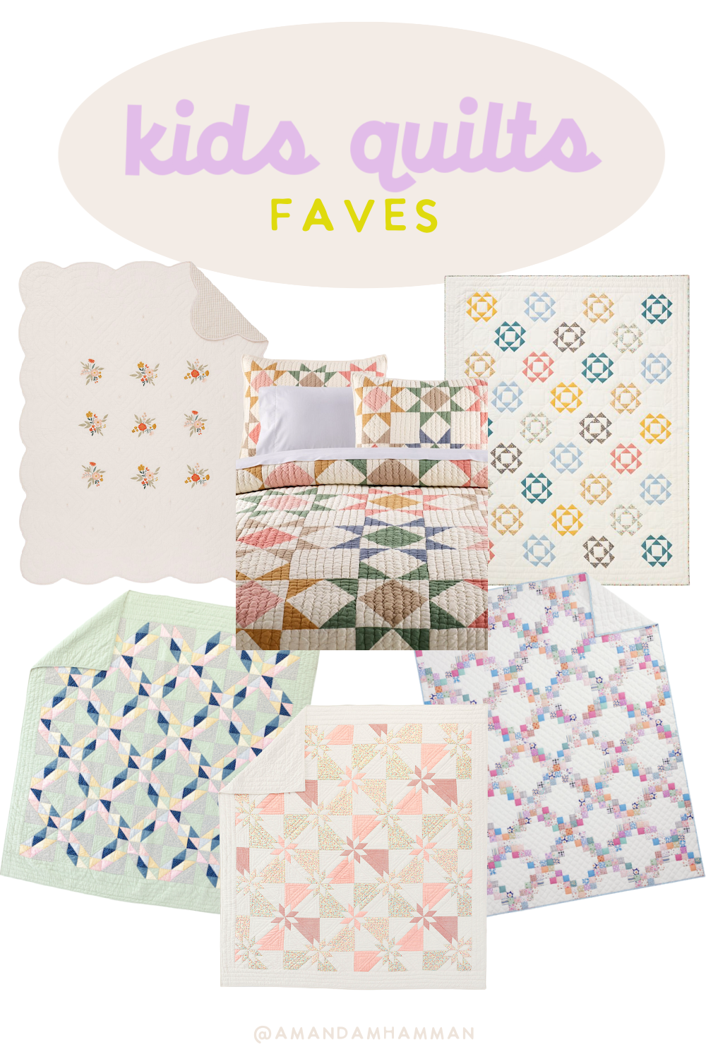 Kids Quilts Faves Amanda Party Home