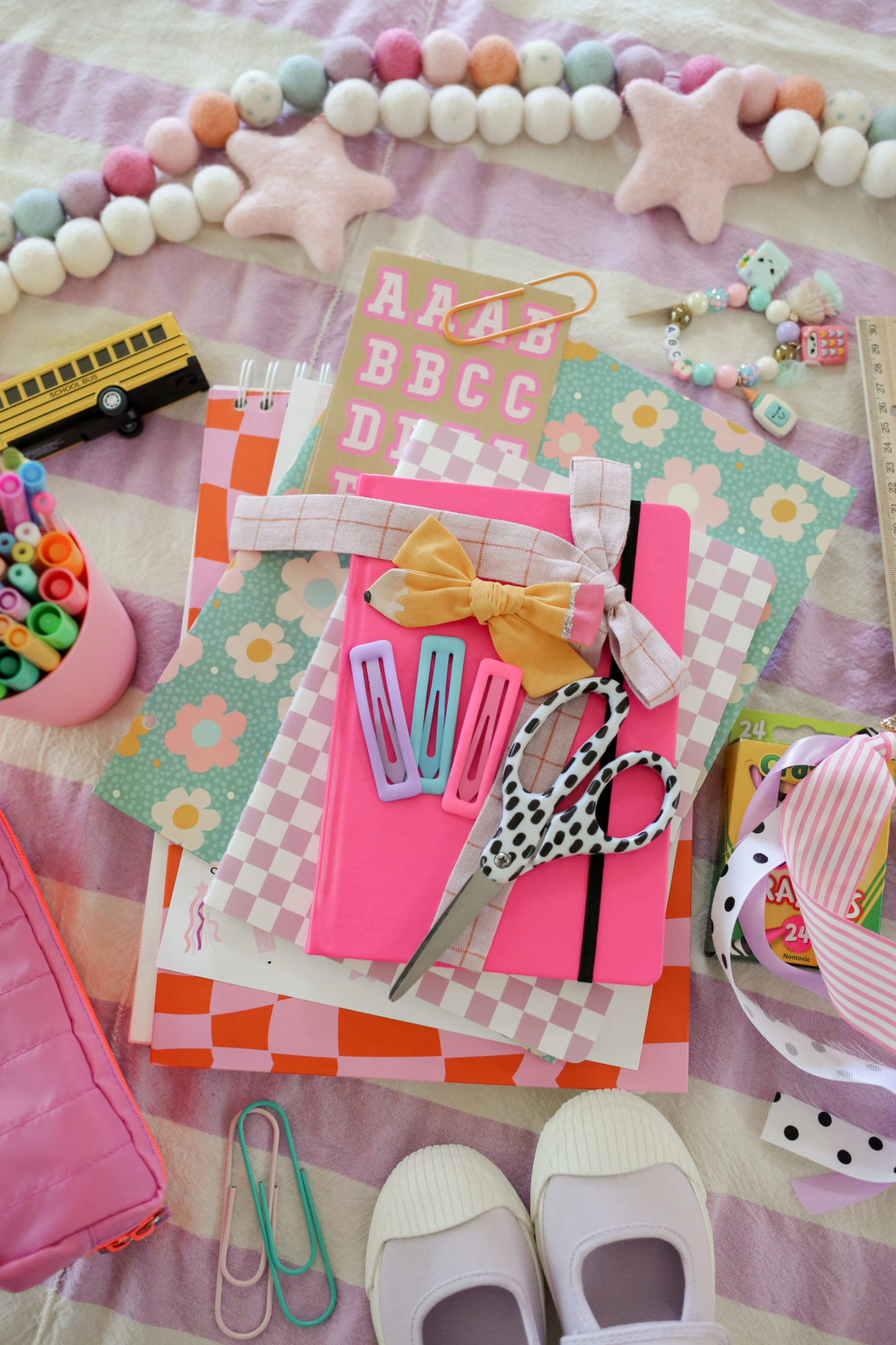 Back to School Baskets - amanda party + home