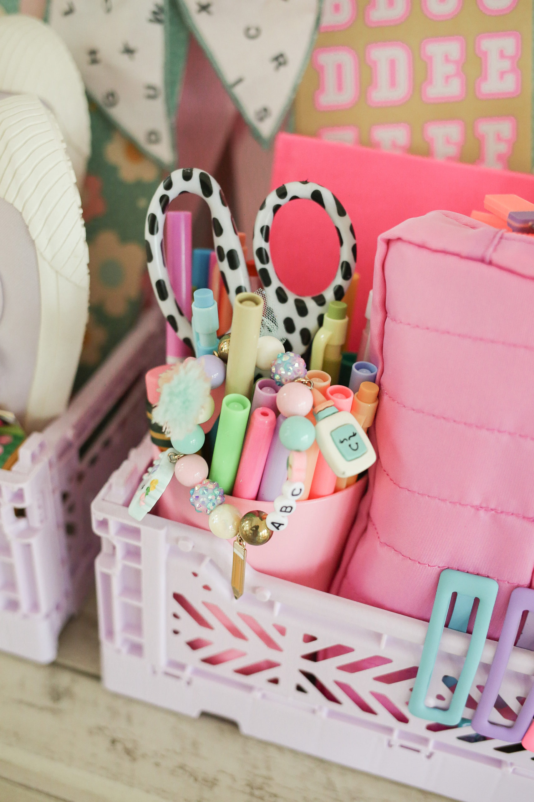 Back to School Baskets - amanda party + home