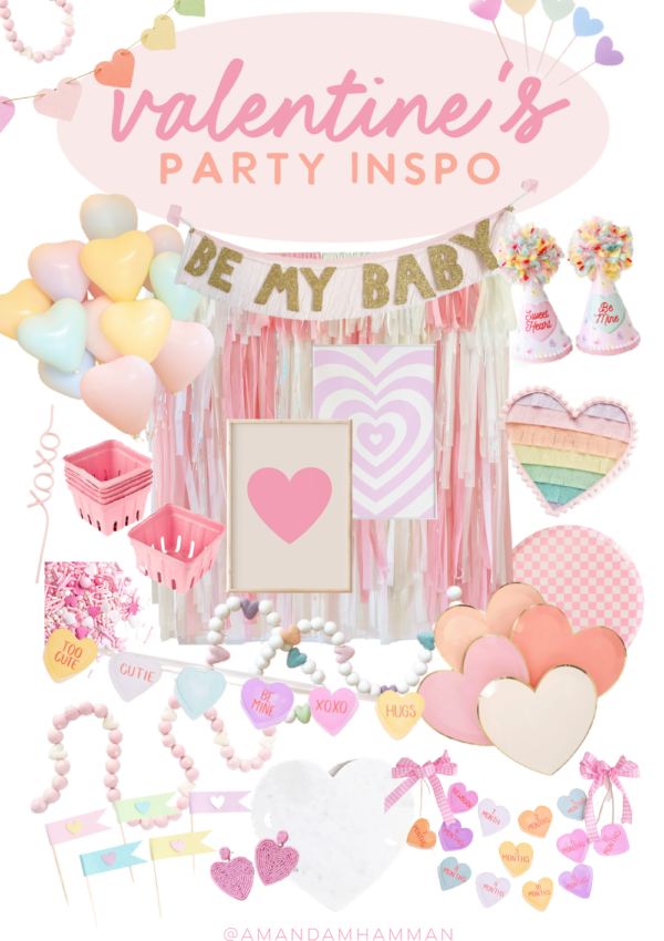 Pastel Valentine’s Day Party Inspo