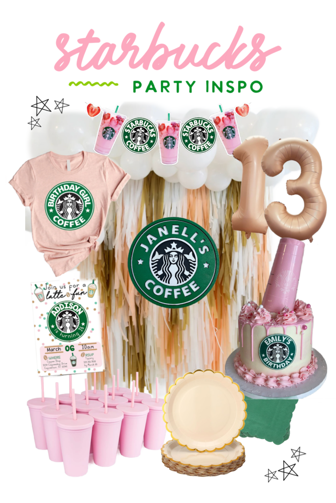 starbucks birthday party