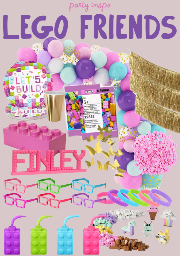 lego friends birthday party