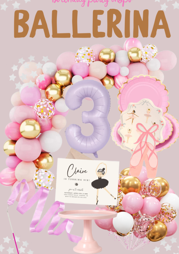 ballerina birthday party