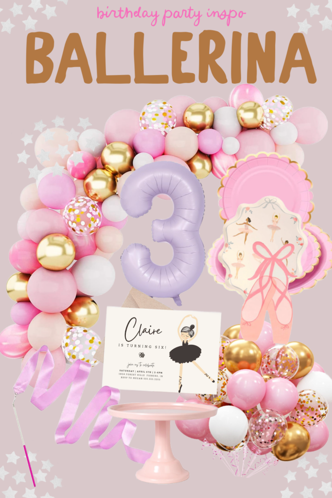 ballerina birthday party inspiration