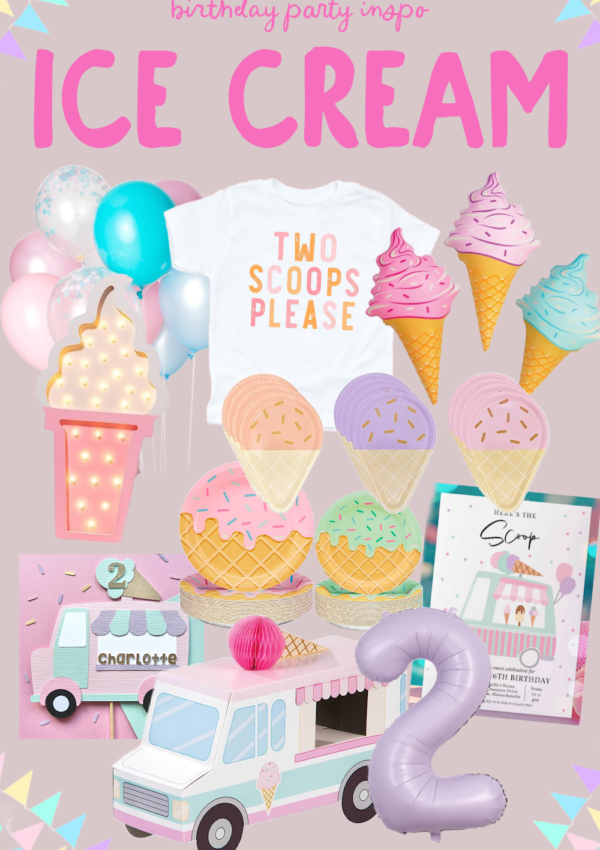 ice cream birthday party