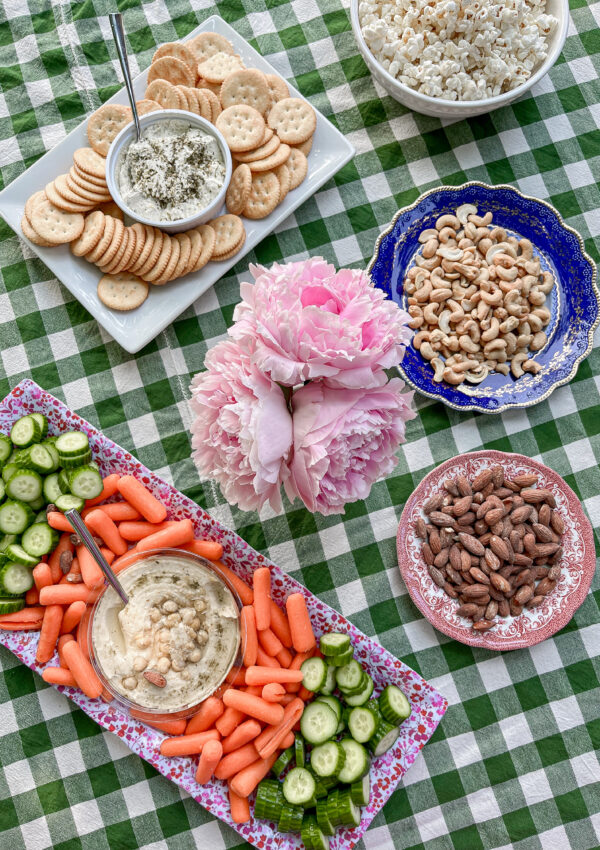 alfresco happy hour at home