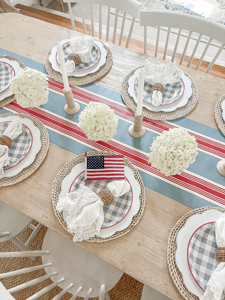 4th of july table